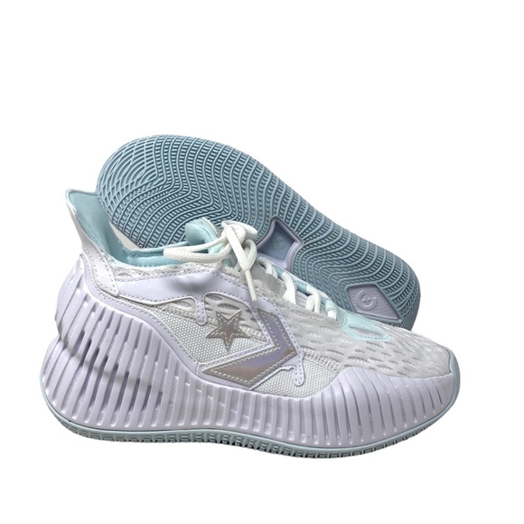 Converse BB Prototype CX Basketball White Mesh Sneakers Mid Top Women's A03697C - Picture 8 of 10